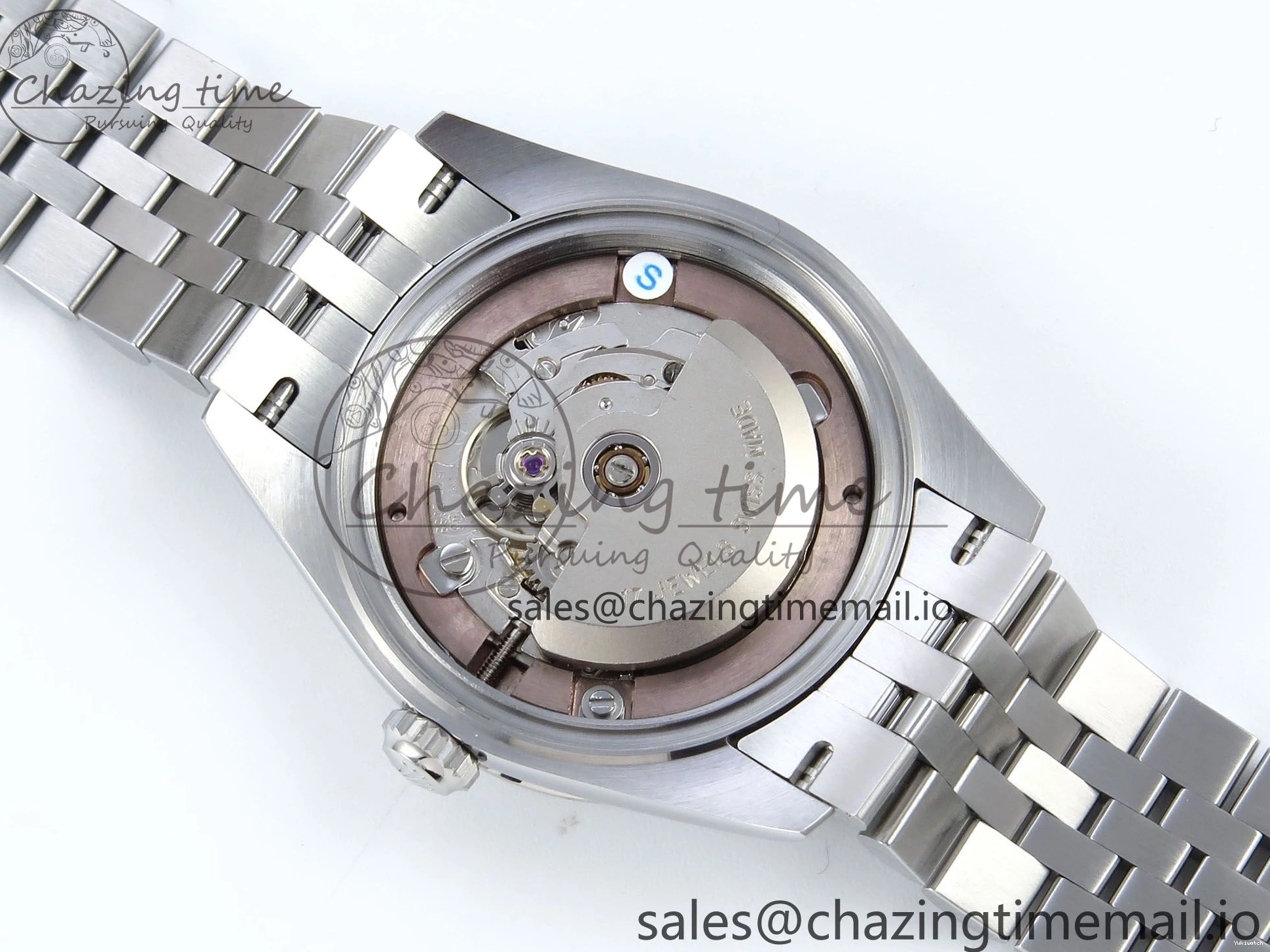 Bezel 904L Steel Dial Edition Bracelet 31 on ETA White 2688 DateJust ARF Diamonds 1:1 Best SS 278384RBR Jubilee Roman 0109